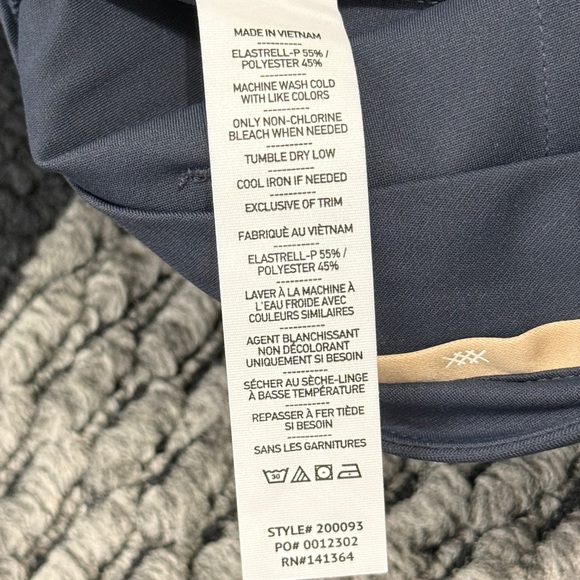 Rhone Commuter Pleated Trouser Womens 4 Stretch Performance Work Pant NWT Casual - Picture 8 of 8